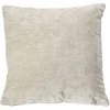 Image de Coussin Déco Velvet Velours Tramé 40x40cm Ecru