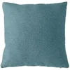 Image de Coussin en Velours Lagarta 40x40cm Bleu Canard Polyester