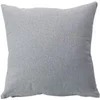 Image de Coussin déco uni Coton Recyclé 40x40cm Gris Clair