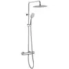 Image de Allure colonne de douche chromée avec thermostatique