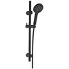 Image de New oneo ensemble de douche noir mat 3 pièces
