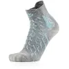 Image de Therm-Ic - Trekking Cool Light Ankle - Chaussettes randonnée femme Grey / Turquoise - 39 - 40