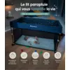 Image de Lit parapluie Easy Clip | Pliable en quelques secondes. Matelas inclus.