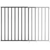 Image de Barriere de sécurité enfant Safe&Protect Xl - Extensible 60 à 106.5 cm - Ouvertures extra large - Fixation vis - Noir