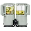 Image de Babymoov Robot Cuiseur Bébé Nutribaby Glass - Bols en Verre - 4 en 1 Mixeur Cuiseur Vapeur, Grande Contenance 1,9L, Cuisson Saine des Aliments, Vert Celadon en occasion ou reconditionné