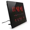 Image de 11122 Horloge murale 36 cm x 22 cm x 2.2 cm noir