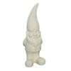 Image de - Nain de jardin résine 40cm - écru
