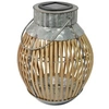 Image de - Lanterne solaire bambou h35cm