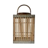 Image de - Lanterne solaire bambou Carrée