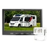 Image de Kit vidéo de recul HD avec écran LED 7 & micro-caméra blanche RWEC110X-N