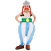 Image de Costume Licence Officielle Obelix Enfant - Bleu / blanc - 116 cm