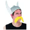 Image de Casque Astérix Tissu Adulte - Gris