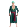 Image de déguisement zoro one piece chasseur pirate homme - s - vert - c4614s