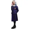 Image de Uniforme Noir & Violet - Mercredi - Fille - 11/12 ans (145 à 152 cm)