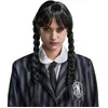 Image de Chaks - Perruque Wednesday Addams pour femme, look gothique en occasion ou reconditionné