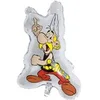 Image de ballon aluminium astérix héros 56.9x77.4cm argent - 12820-ax