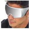 Image de paire de lunettes festives masque argent adulte - 14076-80