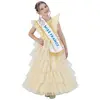 Image de Miss France © Deguisement Robe Jaune  Taille 116 Cm Pour Enfant