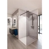 Image de Paroi De Douche En Kit Baleares Grey - Verre Timeless 8 Mm Trempé By Saint-Gobain - L.120 Cm X H.198 Cm