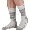 Image de Monnet - Trek Lin High - Chaussettes randonnée Gris / Blanc - 41 - 42