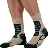 Image de Monnet - Trek Extra Light - Chaussettes randonnée Beige / Vert - 45 - 46