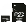Image de Carte mémoire Micro-SD 16Go classe 10 + Adaptateur SD imro Card Noir