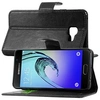 Image de Etui Portefeuille pour A3 2016 Galaxy SM-A310F PU Cuir Porte-Cartes Support Stand, Noir