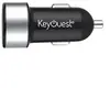 Image de - Adaptateur d'alimentation pour voiture - 3.4 A - 2 connecteurs de sortie (USB) - noir