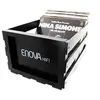 Image de Caisse de stockage pour jusqu''a 120 disques vinyle VBS 120 BL noir