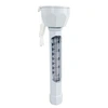 Image de Thermomètre flottant blanc pour piscine avec cordon