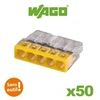Image de Wago - 50 bornes de connexion auto 5 entrées s2273