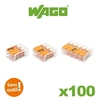 Image de - Pot panaché de 100 bornes de connexion automatique 2, 3 et 5 entrées S221