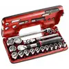 Image de Coffret cliquet extensible + douilles 1/2 6 pans 21 pièces - SXL.DBOX1PB
