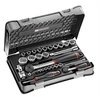 Image de Coffret douilles 1/4'' - 1/2'' 6 pans métriques 30 pièces - - RS.161-1PB