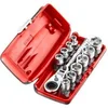 Image de Coffret douilles 1/4'' hexagonales 6 pans métriques + cliquet 11mm - - RXPICOPB