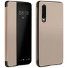 Image de Housse pour Huawei P30 Etui Grande Fenêtre Translucide Coque Rigide Dorée
