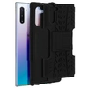 Image de Coque pour Samsung Galaxy Note 10 Bi matière Rigide et Silicone Béquille Support Noir