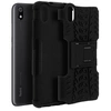 Image de Coque Xiaomi Redmi 7A Bi matière Rigide et Silicone Béquille Support Noir