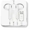 Image de Ecouteurs iPhone Lightning Filaires Kit Mains Libres Télécommande Micro Blanc