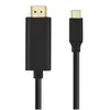 Image de Câble USB Type C vers HDMI Mâle Résolution 4K UHD 2m Noir