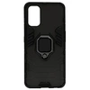 Image de Coque Xiaomi Poco M3 Hybride Antichoc Bague Métallique Support noir Noir
