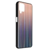 Image de Coque Samsung Galaxy A12 Bi-matière Holographique Brillant Fine Légère Marron