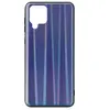 Image de Coque Samsung Galaxy A42 Bi-matière Holographique Brillant Fine Légère bleu nuit