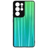Image de Coque pour Samsung Galaxy S21 Ultra Hybride Holographique Brillant Fine Légère Vert