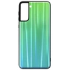 Image de Coque pour Samsung Galaxy S21 Plus Bi-matière Holographique Brillant Fine Légère Vert