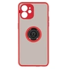 Image de Coque pour iPhone 11 Antichoc avec Anneau Magnétique Rotatif Rouge