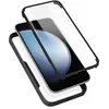 Image de Coque pour Samsung Galaxy S21 FE Dos Plexiglas Avant Polymère Antichoc Noir