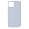 Image de Coque pour iPhone 13 Mini Silicone Semi-rigide Finition Soft-touch Gris Lavande pastel
