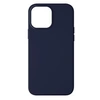 Image de Coque pour iPhone 13 Pro Silicone Semi-rigide Finition Soft-touch Bleu Nuit