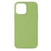 Image de Coque pour iPhone 13 Pro Max Silicone Semi-rigide Finition Soft-touch Vert tilleul